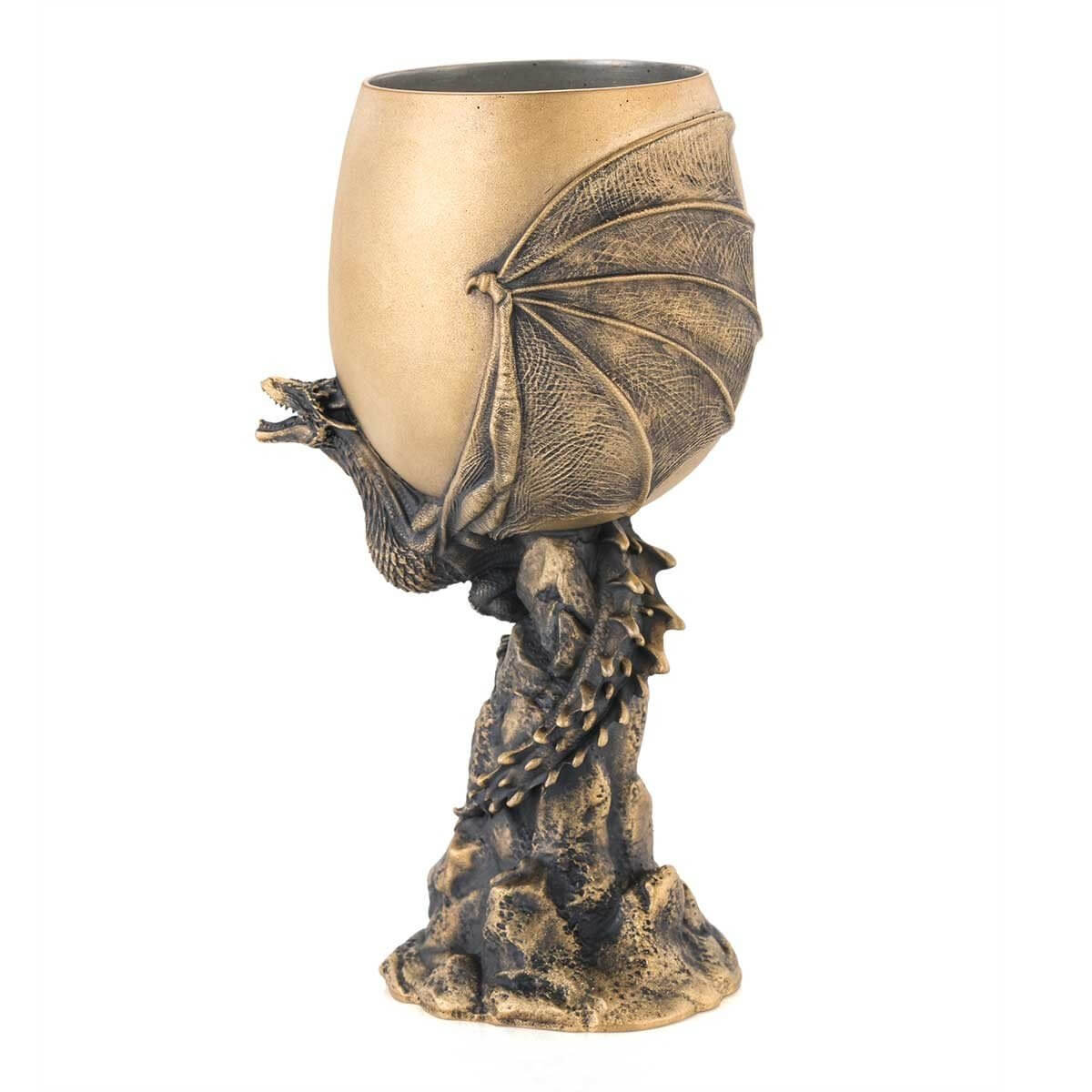 Limited Edition Gold Drogon Goblet - Game of Thrones Collectible Gift