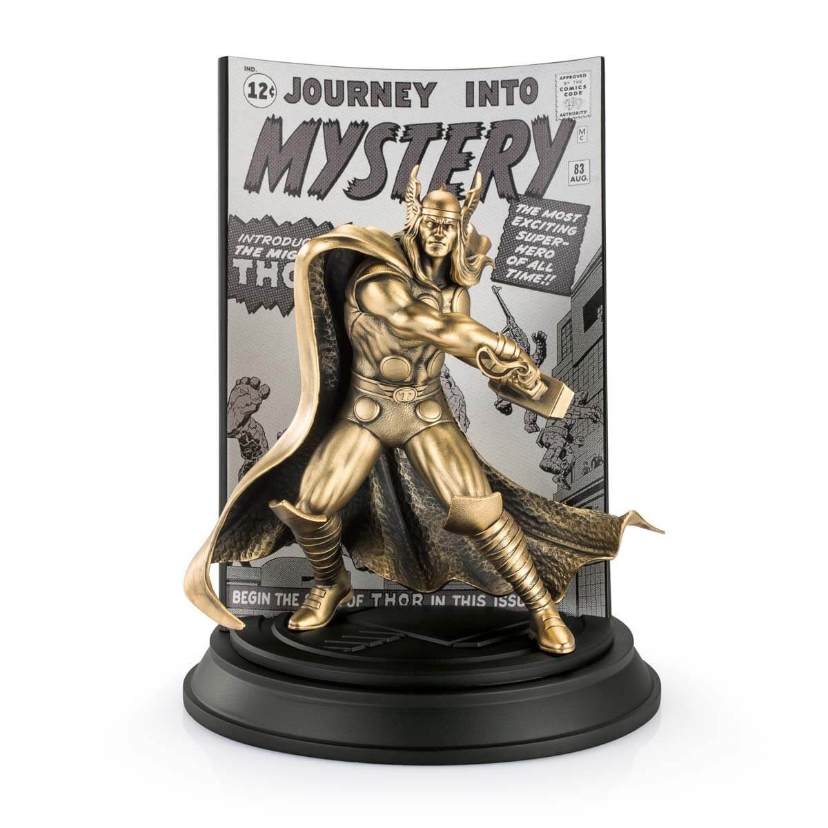 Gold Thor Journey Into Mystery #83 Limited Edition Figurine - Marvel Statue