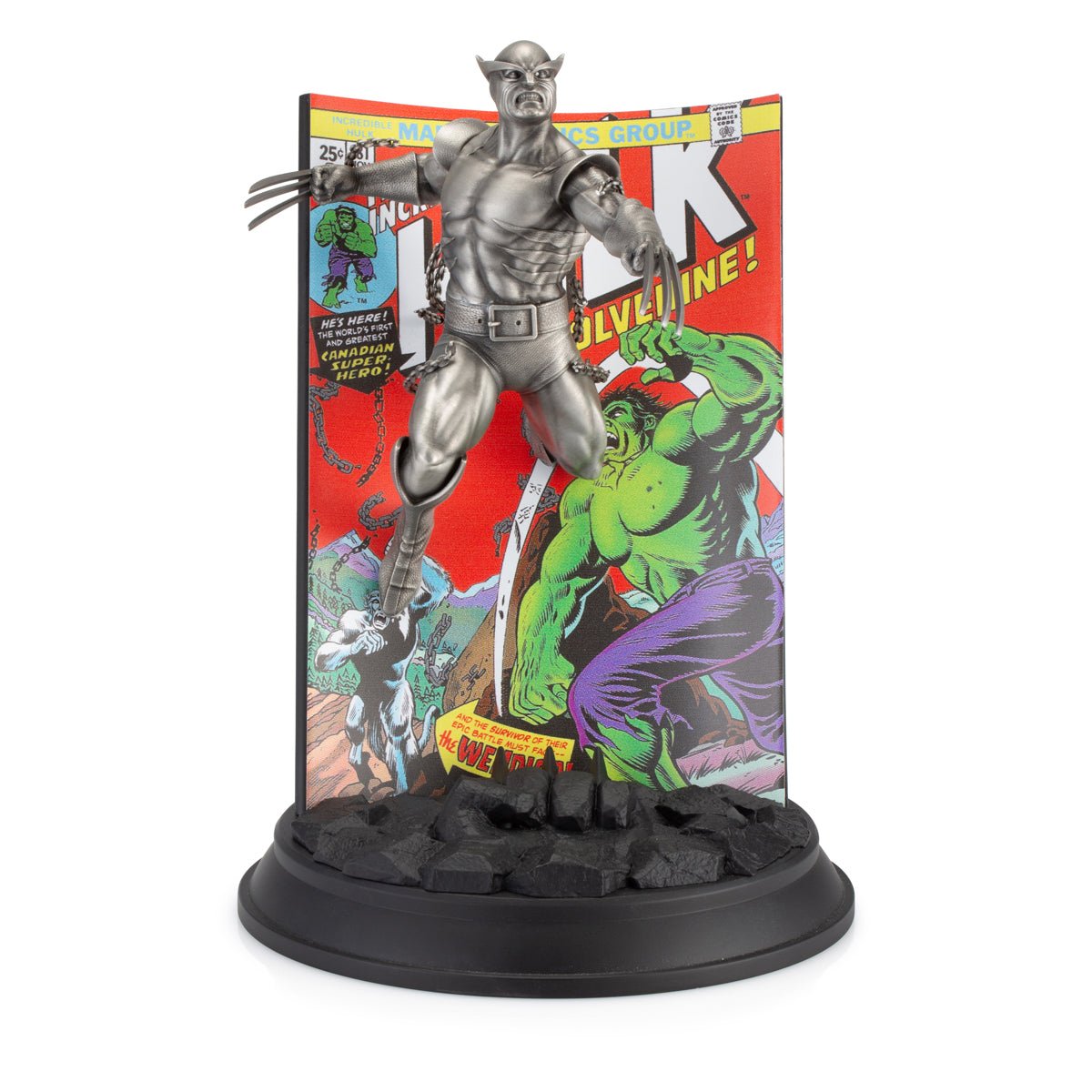Wolverine The Incredible Hulk Volume 1 #181 Figurine - Marvel Statue