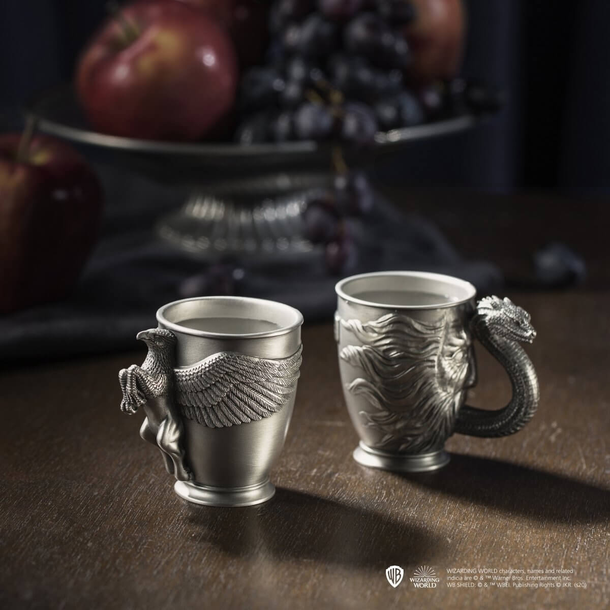 Harry Potter - Silver Mug Basilisk 