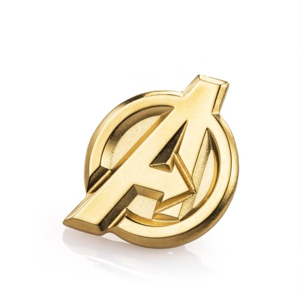 Avengers Gilt Insignia Lapel Pin - Marvel Collectible gift