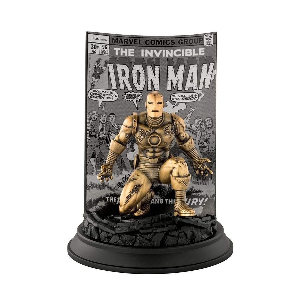 Gold The Invincible Iron Man #96 Limited Edition Figurine - Marvel Statue