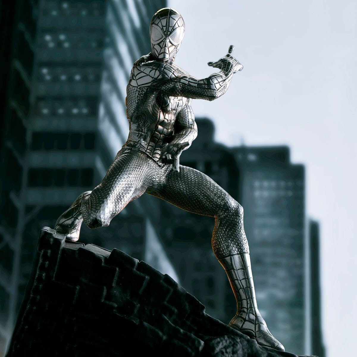 Spider-Man Webslinger Figurine - Marvel Collectible Statue