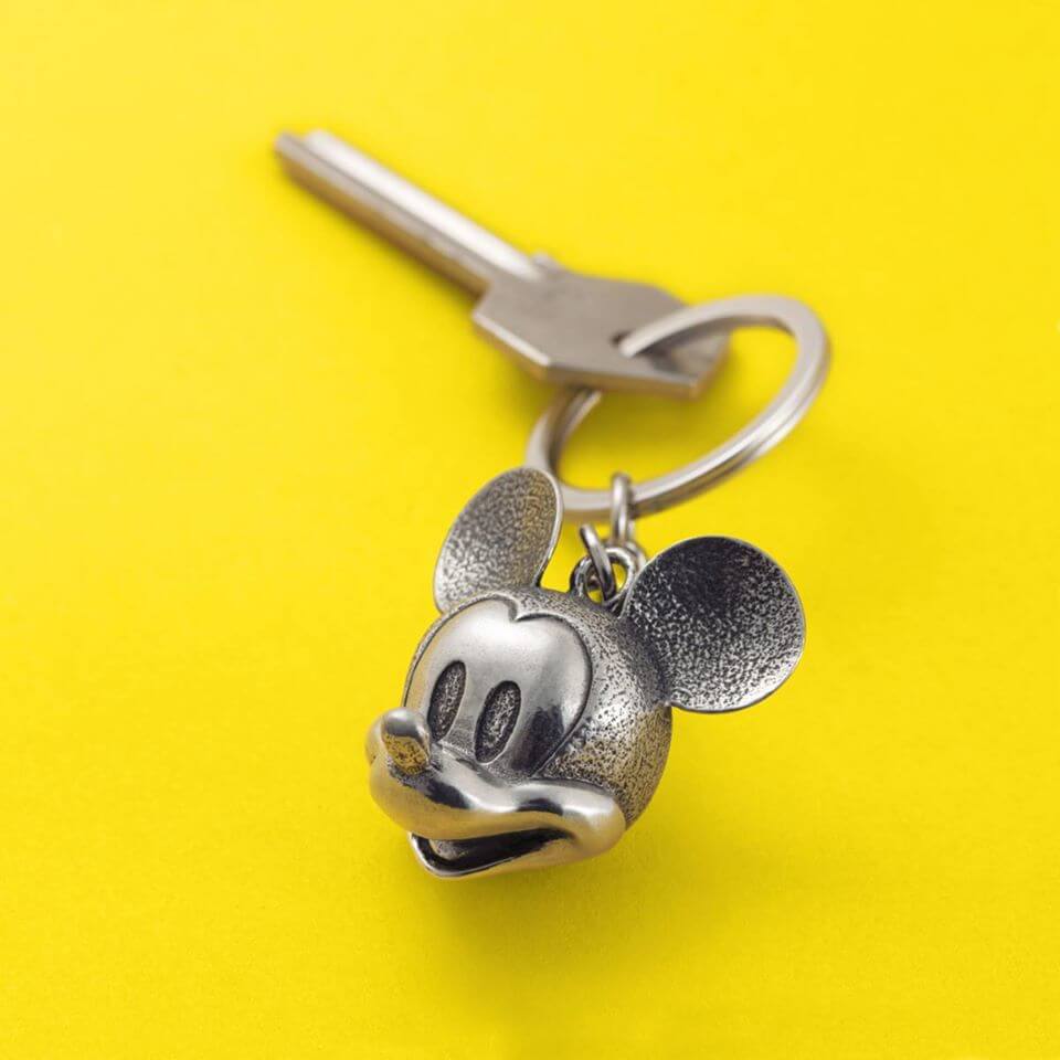Mickey Mouse Steamboat Willie Keychain - Disney Collectible Gift